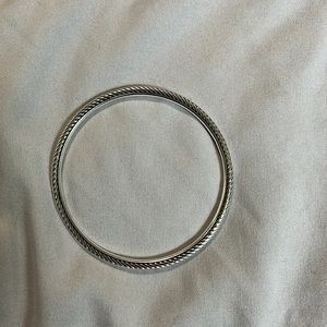 David Yurman Outside Cable Bangle Bracelet